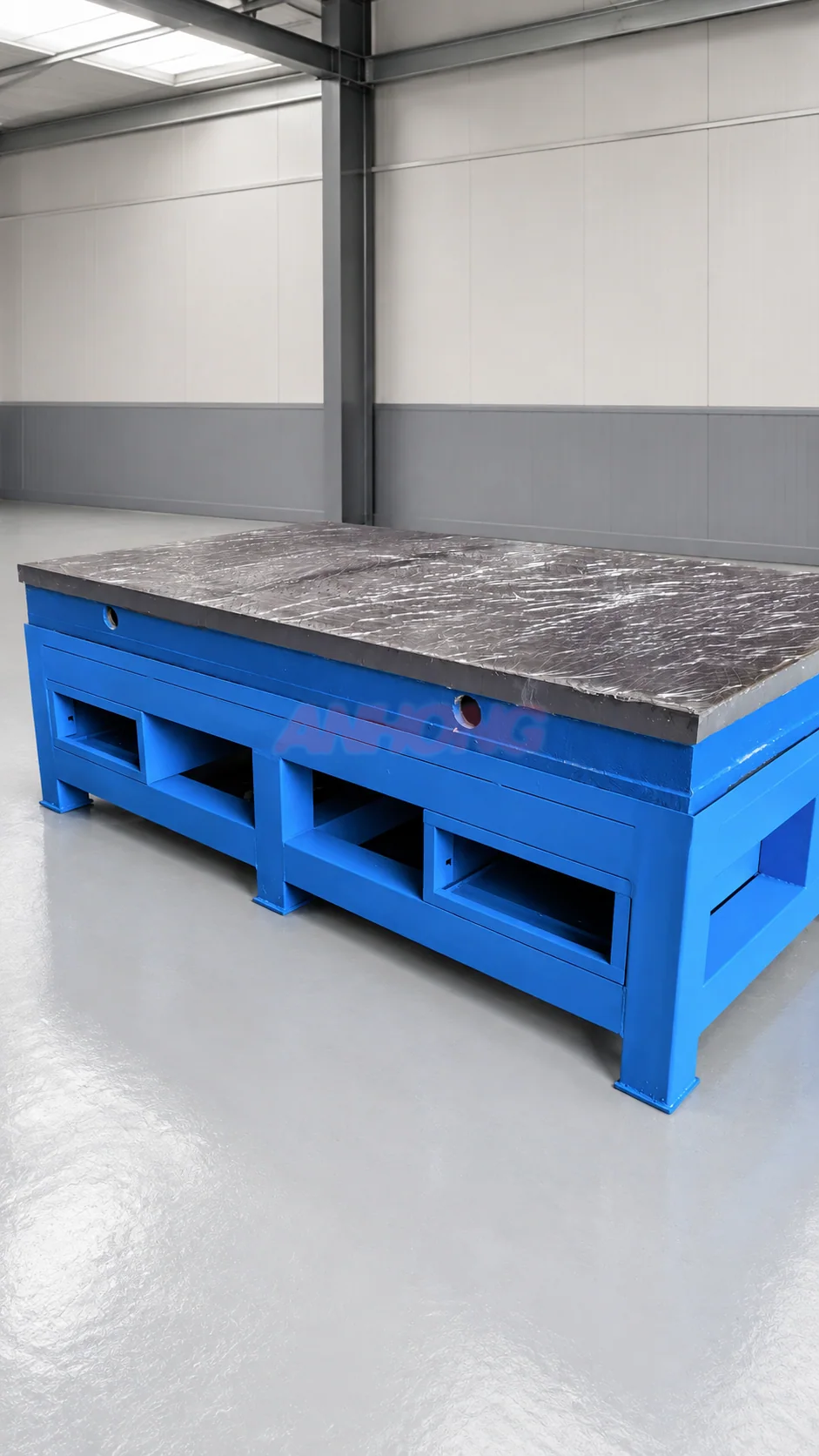 Blue Heavy-Duty Workbench
